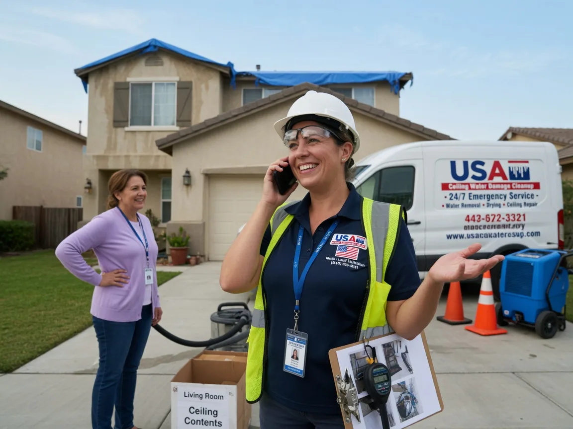 Ceiling Water Damage Restoration Valley Center, KS FAQs